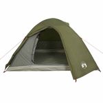 Sport si Outdoor - Camping - Corturi camping - Cort camping cupola 3 persoane verde masliniu impermeabil - Infinity.ro