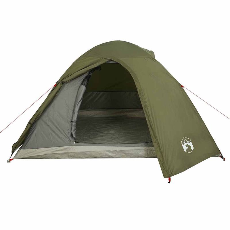 Sport si Outdoor - Camping - Corturi camping - Cort camping cupola 3 persoane verde masliniu impermeabil - Infinity.ro