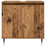 Casa si Gradina - Mobilier - Seturi de mobilier - Seturi baie - Dulap de baie, lemn vechi, 58x33x60 cm, lemn prelucrat - Infinity.ro