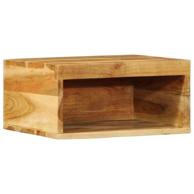Casa si Gradina - Mobilier - Dulapuri si sifoniere - Dulapuri - Dulapuri TV montate pe perete, 2 buc., lemn masiv de acacia - Infinity.ro