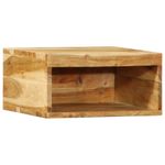 Casa si Gradina - Mobilier - Dulapuri si sifoniere - Dulapuri - Dulapuri TV montate pe perete, 2 buc., lemn masiv de acacia - Infinity.ro