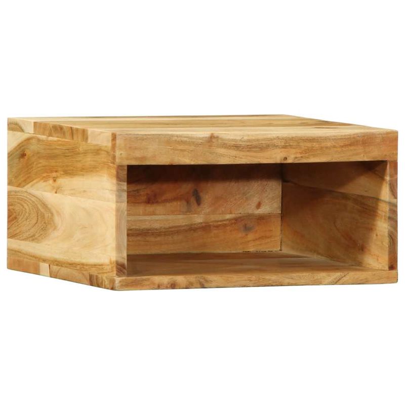 Casa si Gradina - Mobilier - Dulapuri si sifoniere - Dulapuri - Dulapuri TV montate pe perete, 2 buc., lemn masiv de acacia - Infinity.ro