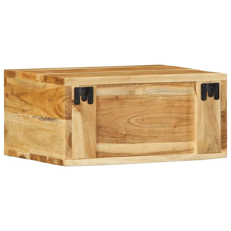 Casa si Gradina - Mobilier - Dulapuri si sifoniere - Dulapuri - Dulapuri TV montate pe perete, 2 buc., lemn masiv de acacia - Infinity.ro