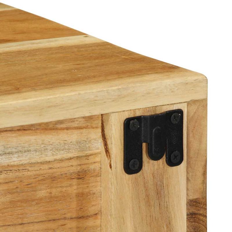 Casa si Gradina - Mobilier - Dulapuri si sifoniere - Dulapuri - Dulapuri TV montate pe perete, 2 buc., lemn masiv de acacia - Infinity.ro
