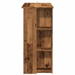 Casa si Gradina - Mobilier - Mese si birouri - Mese bucatarie si dining - Masa bar cu rafturi, lemn vechi, 102x50x103,5 cm lemn prelucrat - Infinity.ro