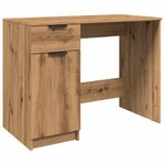 Casa si Gradina - Mobilier - Mese si birouri - Birouri - Birou, stejar artizanal, 100x50x75 cm, lemn prelucrat - Infinity.ro