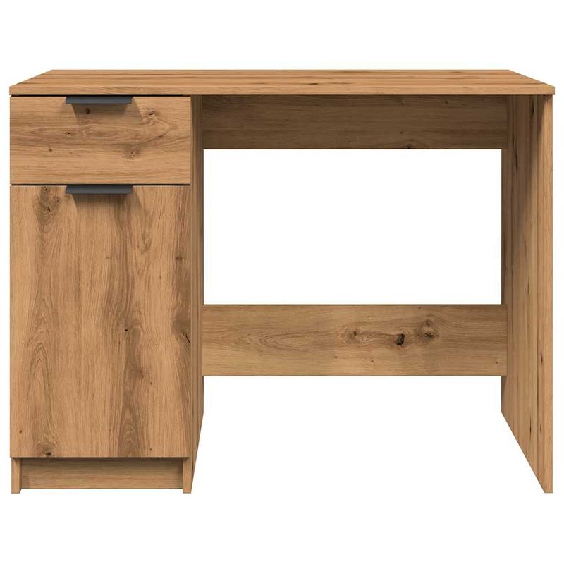 Casa si Gradina - Mobilier - Mese si birouri - Birouri - Birou, stejar artizanal, 100x50x75 cm, lemn prelucrat - Infinity.ro