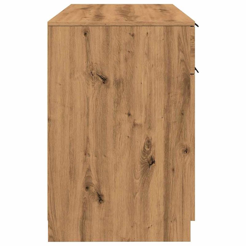 Casa si Gradina - Mobilier - Mese si birouri - Birouri - Birou, stejar artizanal, 100x50x75 cm, lemn prelucrat - Infinity.ro