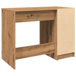Casa si Gradina - Mobilier - Mese si birouri - Birouri - Birou, stejar artizanal, 100x50x75 cm, lemn prelucrat - Infinity.ro
