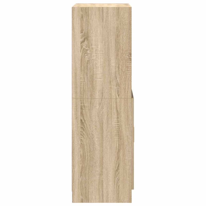 Casa si Gradina - Mobilier - Comode si corpuri - Corpuri bucatarie - Dulap bucatarie stejar Sonoma, 57x41,5x131,5 cm, lemn prelucrat - Infinity.ro