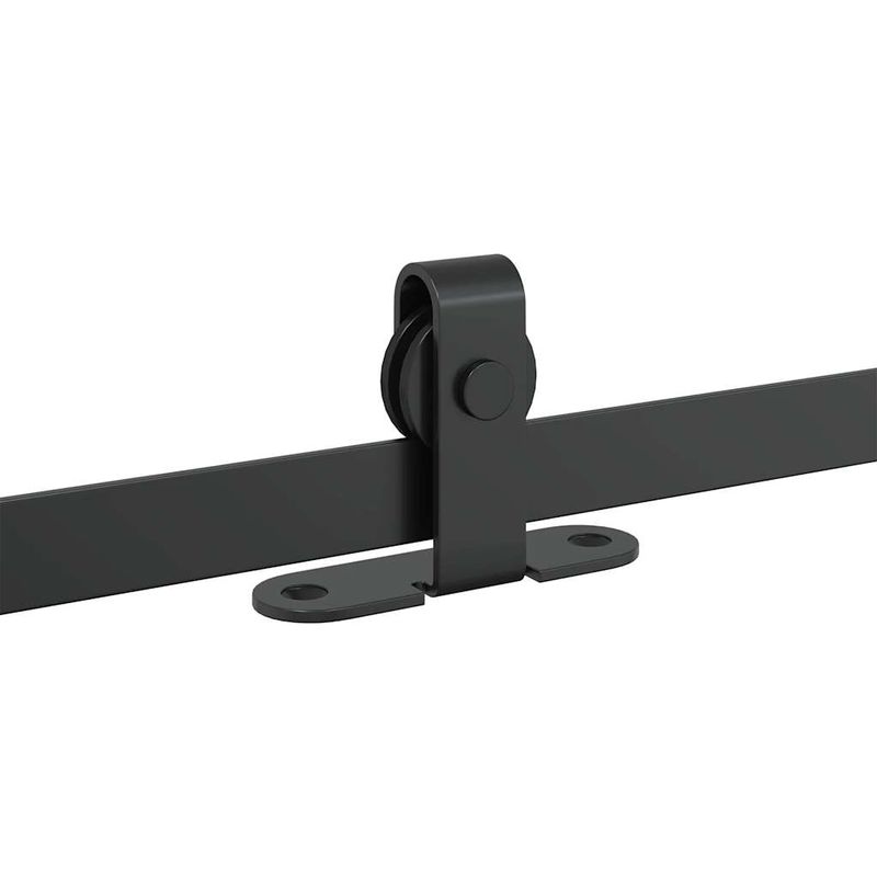 Casa si Gradina - Constructii - Usi interior, exterior si garaj - Accesorii usi - Set usi glisante pentru dulap 152 cm otel carbon - Infinity.ro