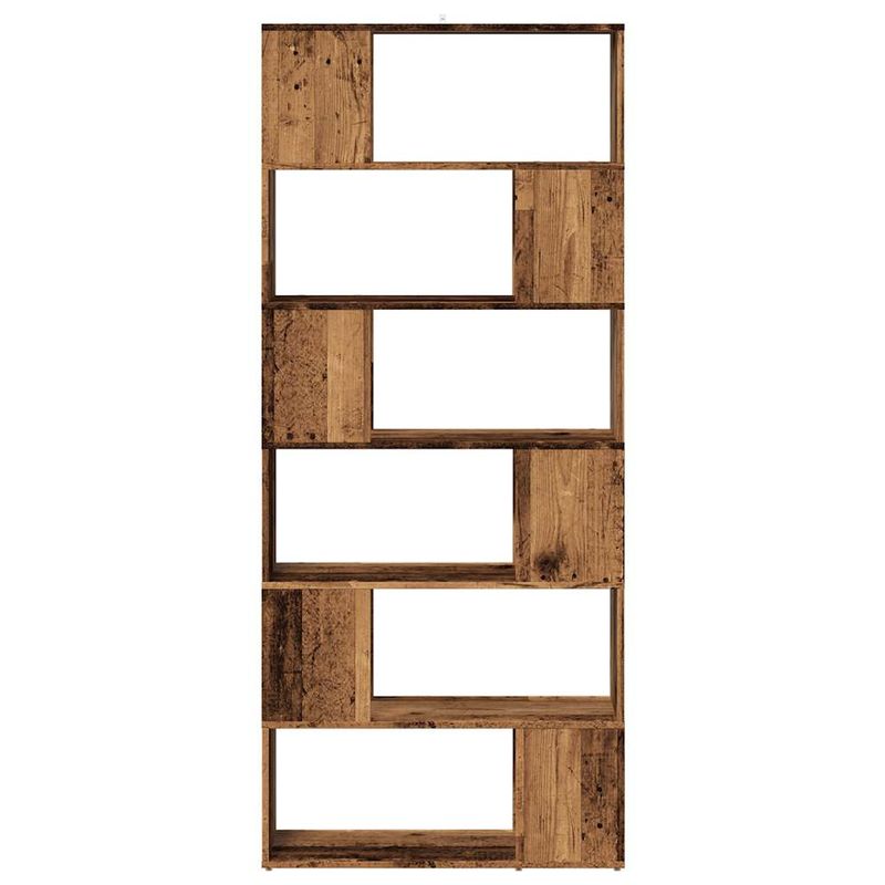 Casa si Gradina - Mobilier - Biblioteci si rafturi - Biblioteci - Biblioteca/Separator de camera, Lemn vechi, 80x24x186 cm - Infinity.ro