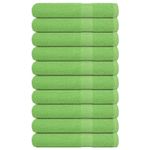 Casa si Gradina - Textile si covoare - Textile baie - Prosoape - Prosoape 10 buc Verde mere 100x200 cm 360 g/m² 100% bumbac - Infinity.ro