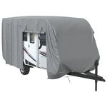 Auto si Moto - Intretinere auto - Huse auto - Husa de rulota gri 670x250x220 cm Tesatura netesuta - Infinity.ro
