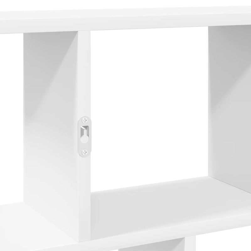 Casa si Gradina - Mobilier - Biblioteci si rafturi - Rafturi - Raft cubic de perete cu 12 compartimente alb lemn prelucrat - Infinity.ro