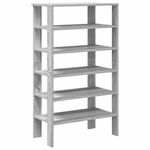 Casa si Gradina - Mobilier - Organizare si depozitare - Organizator incaltaminte - Pantofar, gri sonoma, 61x32x105 cm, lemn compozit - Infinity.ro