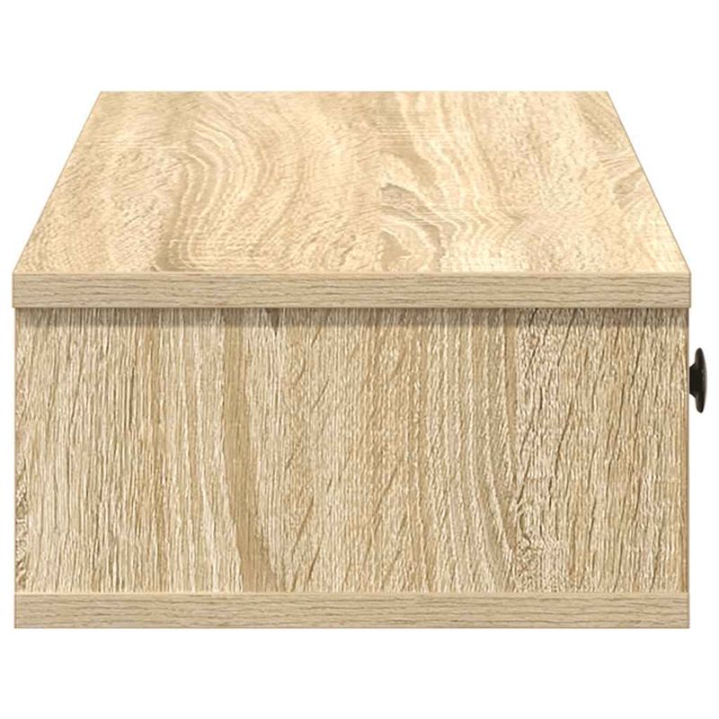 Casa si Gradina - Mobilier - Biblioteci si rafturi - Rafturi - Raft de perete cu sertare Stejar Sonoma lemn prelucrat, mărime 60x28x15 cm - Infinity.ro