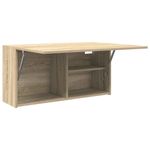 Casa si Gradina - Mobilier - Mobilier baie - Corpuri baie - Dulap perete baie, stejar sonoma, 80x25x40 cm, lemn prelucrat - Infinity.ro