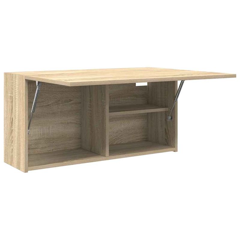 Casa si Gradina - Mobilier - Mobilier baie - Corpuri baie - Dulap perete baie, stejar sonoma, 80x25x40 cm, lemn prelucrat - Infinity.ro