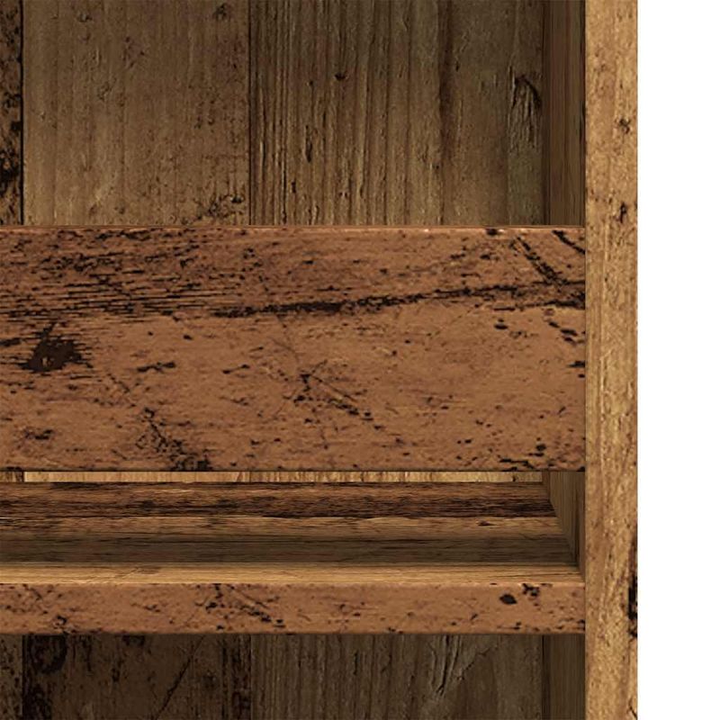 Casa si Gradina - Mobilier - Mese si birouri - Mese bucatarie si dining - Masa de bar cu raft de depozitare, Lemn vechi, 102x50x103,5 cm - Infinity.ro