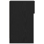 Casa si Gradina - Mobilier - Comode si corpuri - Noptiere - Noptiera cu sertar stejar negru 20x36x60 cm - Infinity.ro
