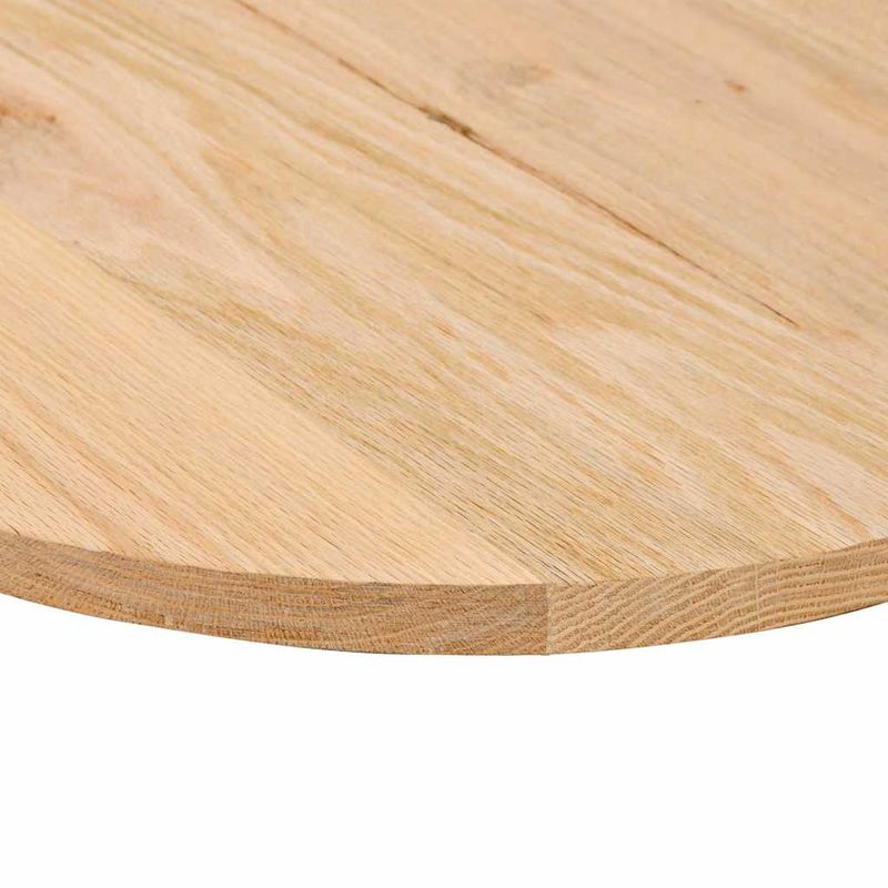 Casa si Gradina - Mobilier - Feronerie si accesorii mobila - Blat de masa 80x40x2 cm lemn masiv de stejar oval - Infinity.ro