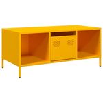 Casa si Gradina - Mobilier - Mese si birouri - Masute de cafea - Masuta de cafea galben mustar otel laminat la rece - Infinity.ro