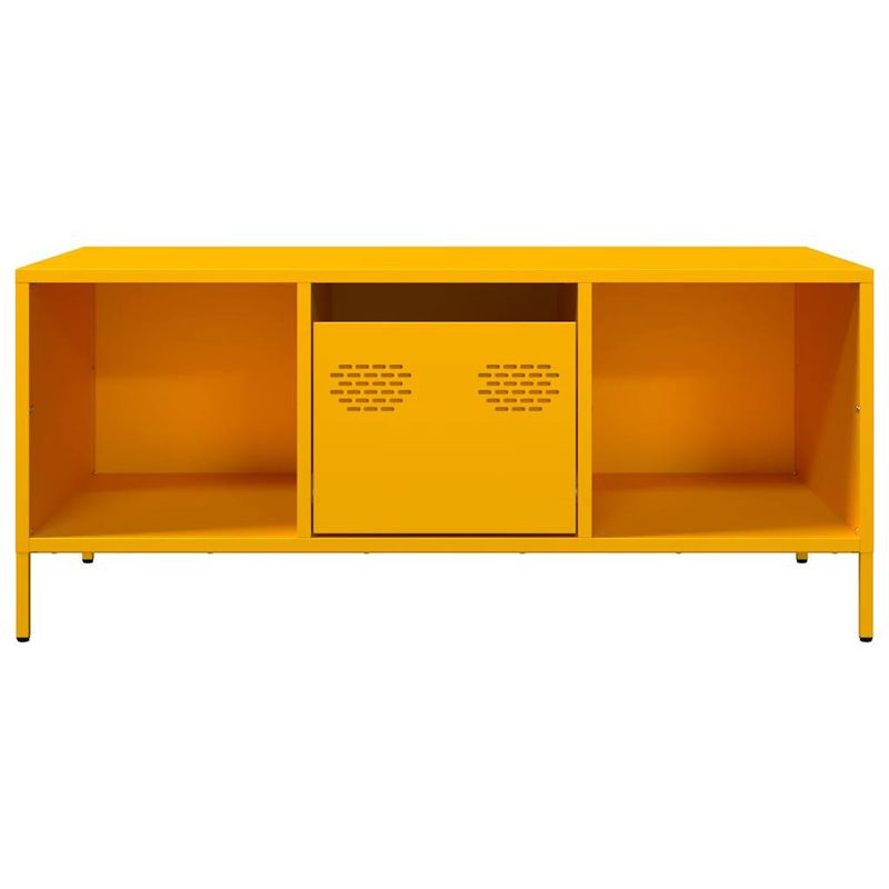 Casa si Gradina - Mobilier - Mese si birouri - Masute de cafea - Masuta de cafea galben mustar otel laminat la rece - Infinity.ro