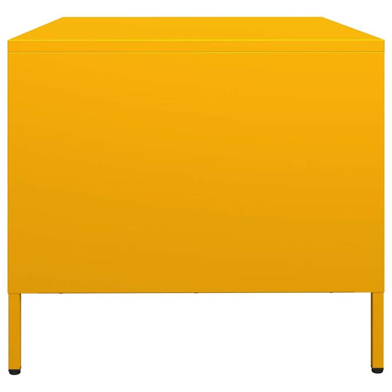 Casa si Gradina - Mobilier - Mese si birouri - Masute de cafea - Masuta de cafea galben mustar otel laminat la rece - Infinity.ro