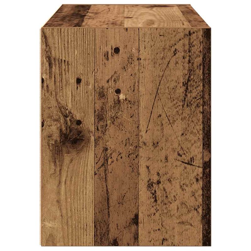 Casa si Gradina - Mobilier - Comode si corpuri - Comode - Dulap cu 2 sertare Lemn vechi 60x31x40 cm Lemn prelucrat - Infinity.ro