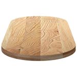 Casa si Gradina - Mobilier - Feronerie si accesorii mobila - Blat de masa 140x60x4 cm lemn masiv de stejar oval - Infinity.ro