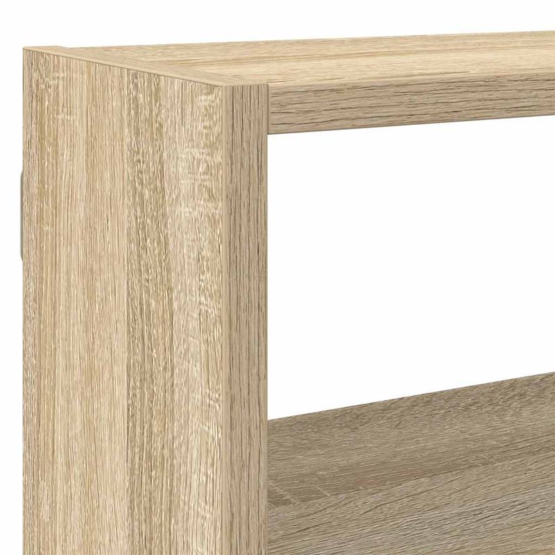 Casa si Gradina - Mobilier - Biblioteci si rafturi - Rafturi - Raft cubic perete 7 compartimente stejar sonoma lemn prelucrat - Infinity.ro