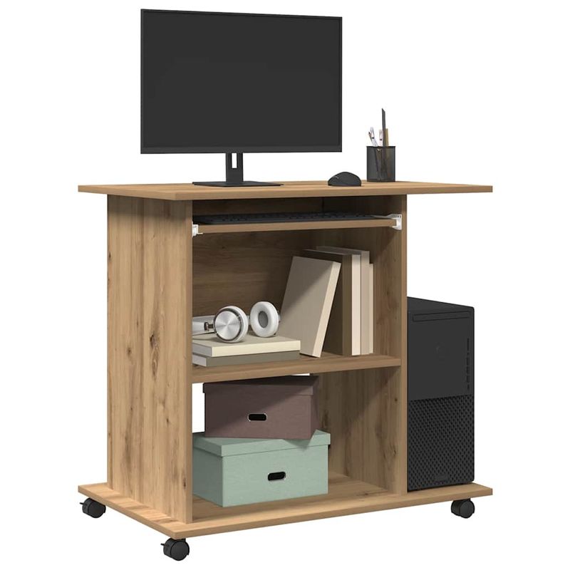 Casa si Gradina - Mobilier - Mese si birouri - Birouri - Birou pentru computer Stejar artizanal Lemn prelucrat - Infinity.ro