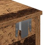 Casa si Gradina - Mobilier - Biblioteci si rafturi - Rafturi - Raft de perete cu sertare Lemn vechi 60x25x15 cm Lemn prelucrat - Infinity.ro