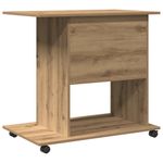 Casa si Gradina - Mobilier - Mese si birouri - Birouri - Birou pentru computer Stejar artizanal Lemn prelucrat - Infinity.ro
