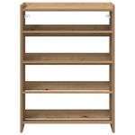 Casa si Gradina - Mobilier - Organizare si depozitare - Organizator incaltaminte - Pantofar, stejar artizanal, 80x25x61,5 cm lemn prelucrat, lăţime 60 cm, înălțime 81 cm - Infinity.ro