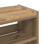 Casa si Gradina - Mobilier - Organizare si depozitare - Organizator incaltaminte - Pantofar, stejar artizanal, 80x25x61,5 cm lemn prelucrat, lăţime 60 cm, înălțime 81 cm - Infinity.ro