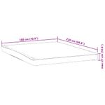 Casa si Gradina - Textile si covoare - Lenjerii de pat - Protectie saltea - Protectie de saltea, alb, 180x220 cm, impermeabila - Infinity.ro