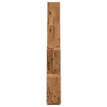 Casa si Gradina - Mobilier - Biblioteci si rafturi - Rafturi - Raft de perete cub, lemn vechi, 90x15x119,5 cm, lemn prelucrat - Infinity.ro