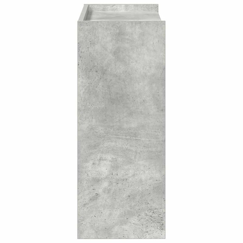 Casa si Gradina - Mobilier - Organizare si depozitare - Organizator incaltaminte - Pantofar, gri beton, 60x25x62 cm, lemn prelucrat - Infinity.ro