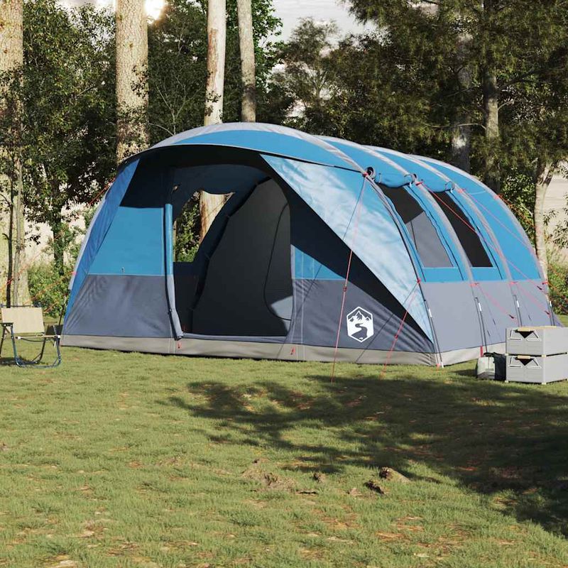 Sport si Outdoor - Camping - Corturi camping - Cort de camping pentru 5 persoane, albastru, impermeabil - Infinity.ro