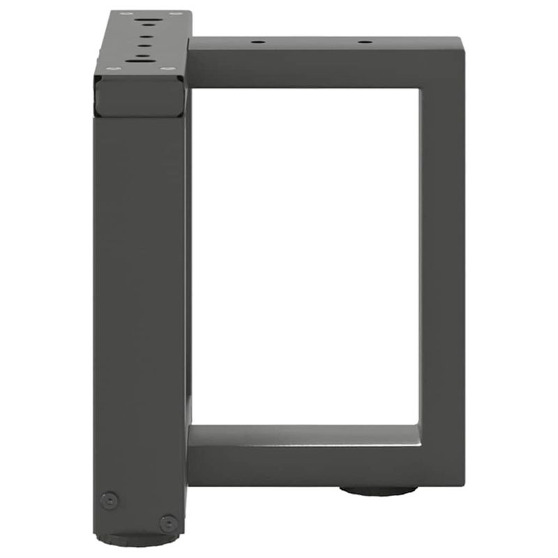 Casa si Gradina - Mobilier - Feronerie si accesorii mobila - Picioare pentru masuta cafea in forma de T, 2 buc Antracit Otel, mărime 30x25x(30-31) cm - Infinity.ro