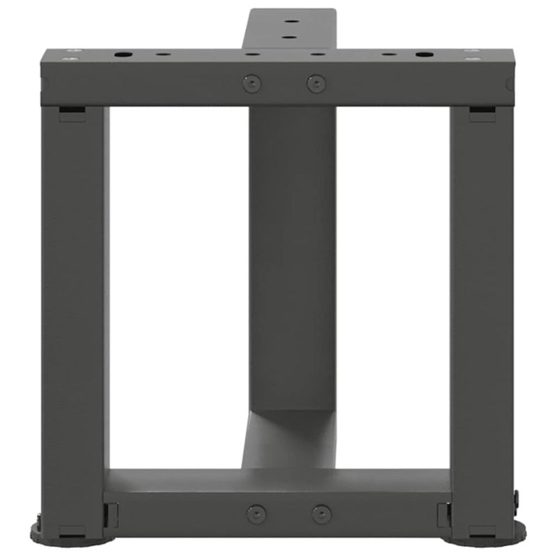 Casa si Gradina - Mobilier - Feronerie si accesorii mobila - Picioare pentru masuta cafea in forma de T, 2 buc Antracit Otel, mărime 30x25x(30-31) cm - Infinity.ro