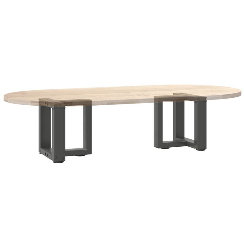 Casa si Gradina - Mobilier - Feronerie si accesorii mobila - Picioare pentru masuta cafea in forma de T, 2 buc Antracit Otel, mărime 30x25x(30-31) cm - Infinity.ro