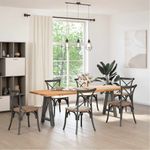 Casa si Gradina - Mobilier - Feronerie si accesorii mobila - Picioare pentru masuta cafea in forma de A, 2 buc Antracit Otel, mărime 60x(72-73) cm - Infinity.ro