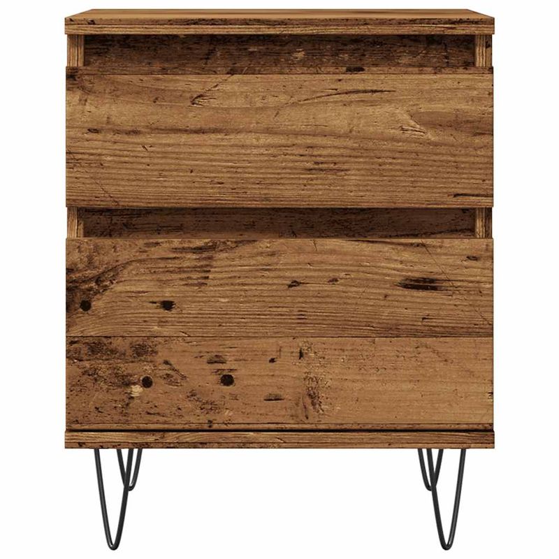 Casa si Gradina - Mobilier - Comode si corpuri - Noptiere - Noptiere, 2 buc., lemn vechi, 40x35x50 cm, lemn prelucrat - Infinity.ro