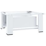 Electronice si Electrocasnice - Masini de spalat vase - Accesorii masini de spalat vase - Suport pentru masina de spalat cu sertar, alb - Infinity.ro
