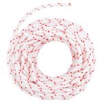 Casa si Gradina - Constructii - Depozitare, transport si protectie - Accesorii echipamente pentru transport si ridicat - Cablu de pornire cu tragere, alb si rosu Ø4 mm 10 m nailon - Infinity.ro
