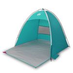 Sport si Outdoor - Camping - Corturi camping - Cort de plaja 3 persoane, verde marin, impermeabil - Infinity.ro