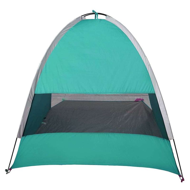 Sport si Outdoor - Camping - Corturi camping - Cort de plaja 3 persoane, verde marin, impermeabil - Infinity.ro